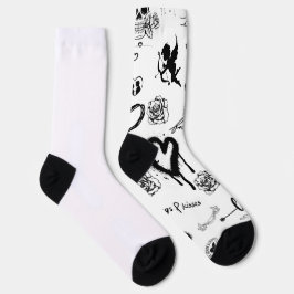 Gothic Seamless Pattern Socken