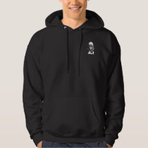 Gothic-Sensenmann-Totenkopf-Hoodie - Dunkle Street