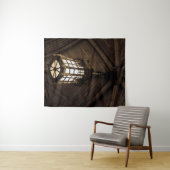 Gothic Sepia Hanging Light Wandteppich (Beispiel (Horizontal))