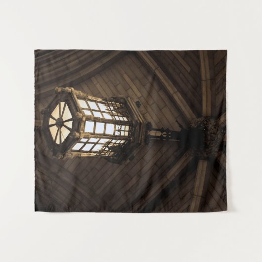 Gothic Sepia Hanging Light Wandteppich (Vorderseite (Horizontal))
