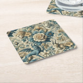 Gothic Serenade – Gothic Victorian Rechteckiger Pappuntersetzer (angewinkelt)