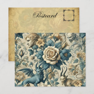 Gothic Serenade - Gothic Viktorianisch Feiertagspostkarte