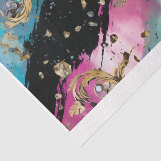 Gothic Shabby Glam A Decoupage Paper Seidenpapier (Ausschnitt)