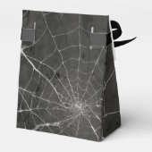 Gothic Silver Web erschüttert Geschenkschachtel (Rückseite)