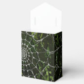 Gothic Silver Web erschüttert Geschenkschachtel (Geöffnet)