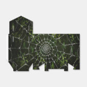 Gothic Silver Web erschüttert Geschenkschachtel (Ungefaltet)