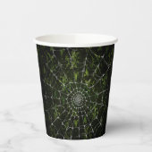 Gothic Silver Web erschüttert Pappbecher (Links)