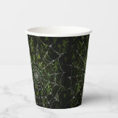 Gothic Silver Web erschüttert Pappbecher (Vorderseite)