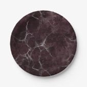 Gothic Silver Web erschüttert Pappteller (Vorderseite)