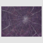 Gothic Silver Web erschüttert Seidenpapier (Vorderseite)