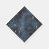 Gothic Silver Web erschüttert Serviette (Ecke)