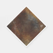 Gothic Silver Web erschüttert Serviette (Ecke)