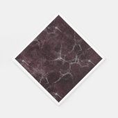 Gothic Silver Web erschüttert Serviette (Ecke)