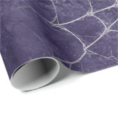 Gothic Silver Web Not Wrapping Paper Geschenkpapier (Rolleneckpunkt)