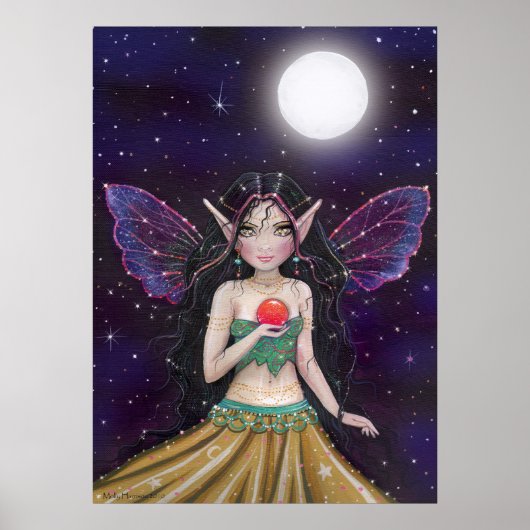 Gothic Sinti und Roma Fairy Poster von Molly Harri (Vorne)