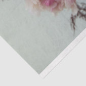 Gothic Skeleton Floral Skull Raven Decoupage Seidenpapier (Ausschnitt)