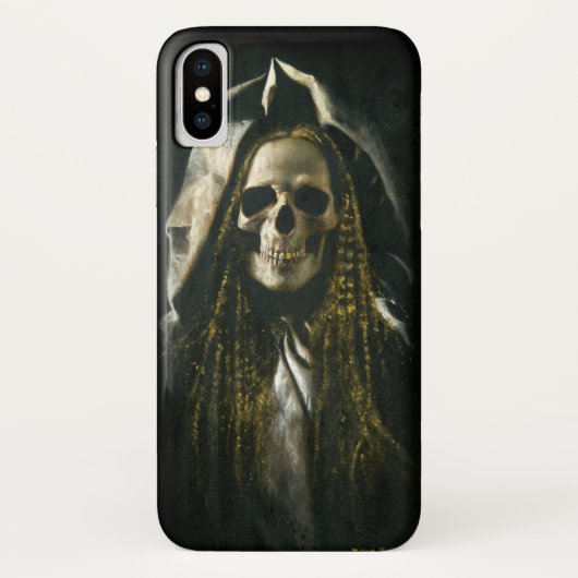 Gothic Skeleton Ghost iPhone X Fall Case-Mate iPhone Hülle (Rückseite)
