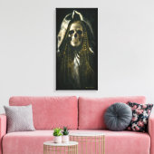 Gothic Skeleton Ghost-Leinwand Leinwanddruck (Insitu (Wohnzimmer))