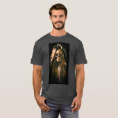 Gothic Skeleton Ghost T - Shirt (Vorne ganz)