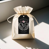 Gothic Skeleton Hands Heart Baby Dusche Vielen Dan Geschenkanhänger