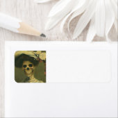 Gothic Skeleton Lady Lables (Insitu)