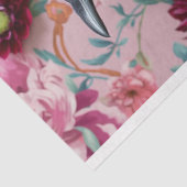 Gothic Skeleton Raven Halloween Hat Decoupage Seidenpapier (Ausschnitt)