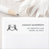 Gothic Skeleton Rücksendeadresse (Insitu)