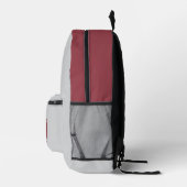 Gothic Skeleton Scholar Leserbuch & Black Cat Bedruckter Rucksack (Rechts)