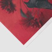 Gothic Skeleton Skull Decoupage Seidenpapier (Ausschnitt)