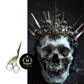 Gothic Skeleton Skull Decoupage Tissue Seidenpapier