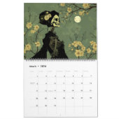 Gothic Skeleton Skull Fantasy 2025 Kalender (Mär 2026)