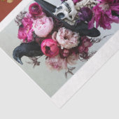 Gothic Skeleton Skull Junk Journal Decoupage Seidenpapier (Ausschnitt)