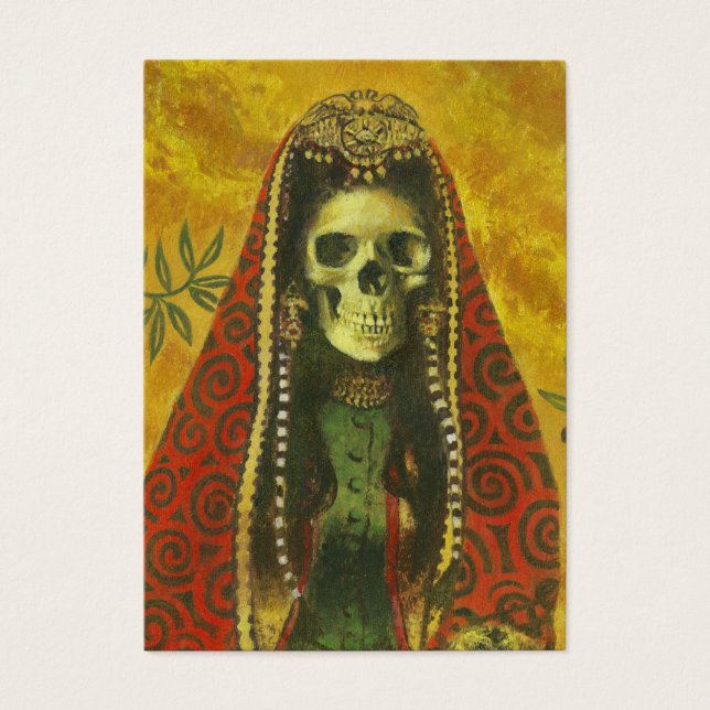 Gothic Skeleton Witch ACeO Artists Trading Cards (Vorderseite)