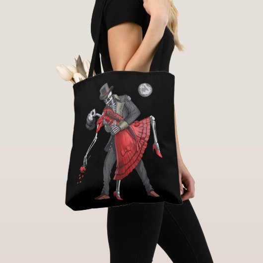 Gothic Skeletons Dancing Tasche (Von Nahem)