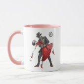 Gothic Skeletons Dancing Tasse (Links)