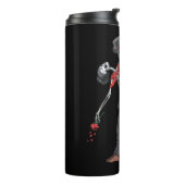 Gothic Skeletons Dancing Thermosbecher (Nach links gedreht)