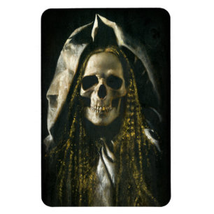 Gothic-Skelett-Geist flexibler Magnet