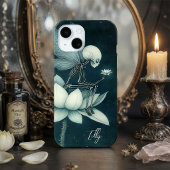Gothic Skelton Fairy & Lotus Blume Custom Case-Mate iPhone Hülle