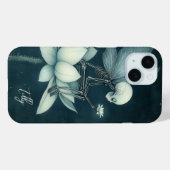 Gothic Skelton Fairy & Lotus Blume Custom Case-Mate iPhone Hülle (Rückseite (Horizontal))