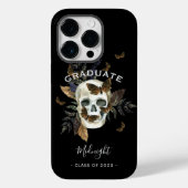 Gothic Skull Abschluss Case-Mate iPhone Hülle (Rückseite)