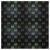 Gothic Skull and Bones Kostümstoff Stoff (Muster)
