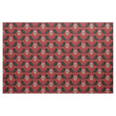 Gothic Skull and Guardian Ravens Halloween Stoff (Fat Quarter (45,7 x 55,9 cm))