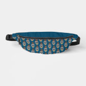 Gothic Skull and Rat Halloween Bauchtasche (Vorderseite)