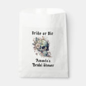 Gothic Skull Bridge oder Die Brautparty Fevor Bag Geschenktütchen (Vorderseite)