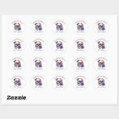 Gothic Skull Buchzeichen Stickers | Dieses Buch ge (Blatt)