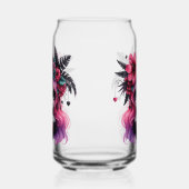 Gothic Skull Can Glass Dosenglas (Links)