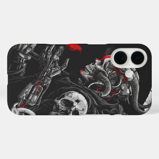 Gothic Skull Case-Mate iPhone Hülle (Rückseite (Horizontal))