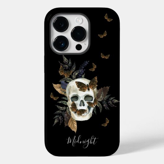 Gothic Skull Case-Mate iPhone Hülle (Rückseite)