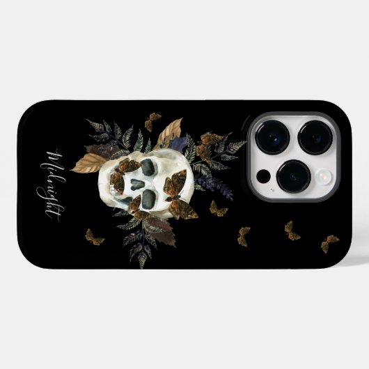 Gothic Skull Case-Mate iPhone Hülle (Rückseite (Horizontal))