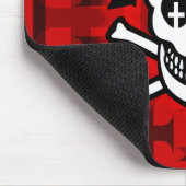 Gothic Skull & Crosses Mousepad (Ecke)